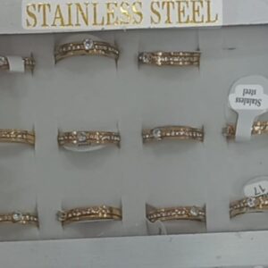 Gold tek taşlı yüzük çeşitleri