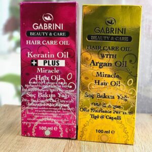 Gabrini keratin oil & Gabrini argan oil