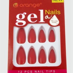 Orange gel takma tırnak