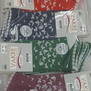 Vakre socks bayan renkli çorap