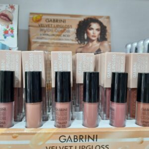 Gabrini velvet lipgloss nude color